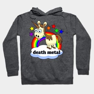 death metal unicorn Hoodie